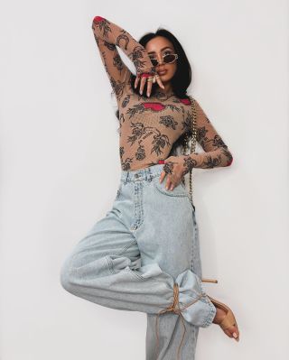 Džínsy zo 100% bavlny posledný kus teraz v akcii 30% 🩵