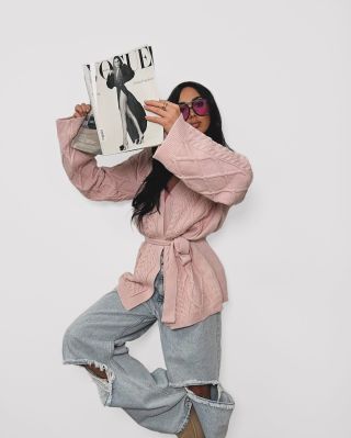 Kardigán aj džínsy predobjednáš so zľavou 10% 💕